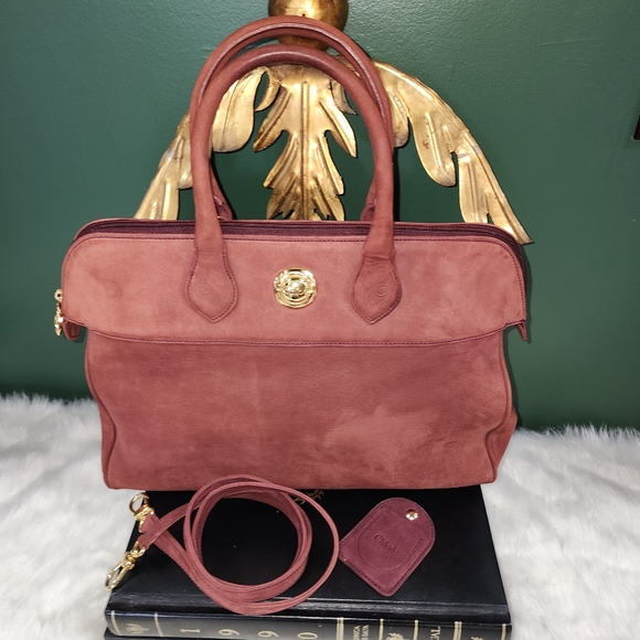Chloe Handbags - CHLOE SUEDE LEATHER HANDBAG